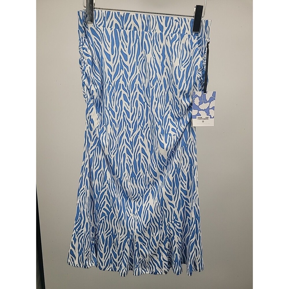 Diane Von Furstenberg X Target Midi Skirt Sz M Beachy Vacation Resort Cruise